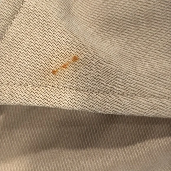 The Hidden Bee Puff Sleeve Cotton Tan Maxi Open Trench Coat Size M - Picture 13 of 13